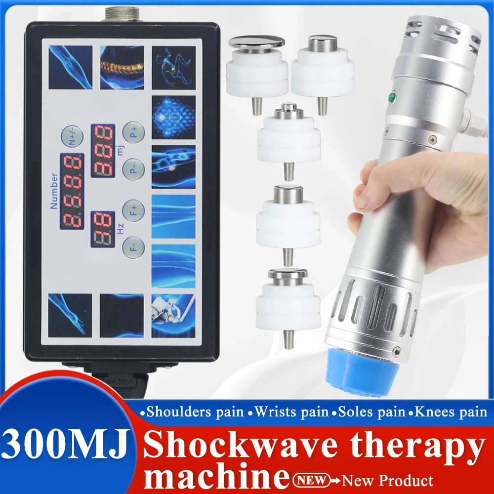 Аппарат для ударно-волновой терапии 300MJ Эд-терапии расслабления тела и массажа