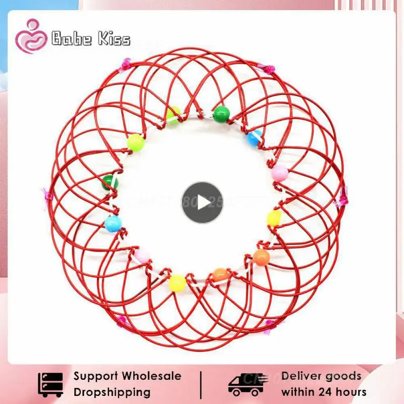 

Stress Relief Toys Variety Flower Basket Thirty-six Softened Steel Ring Fidget Toy Gift For Adult Kids Mandala Decompression Toy