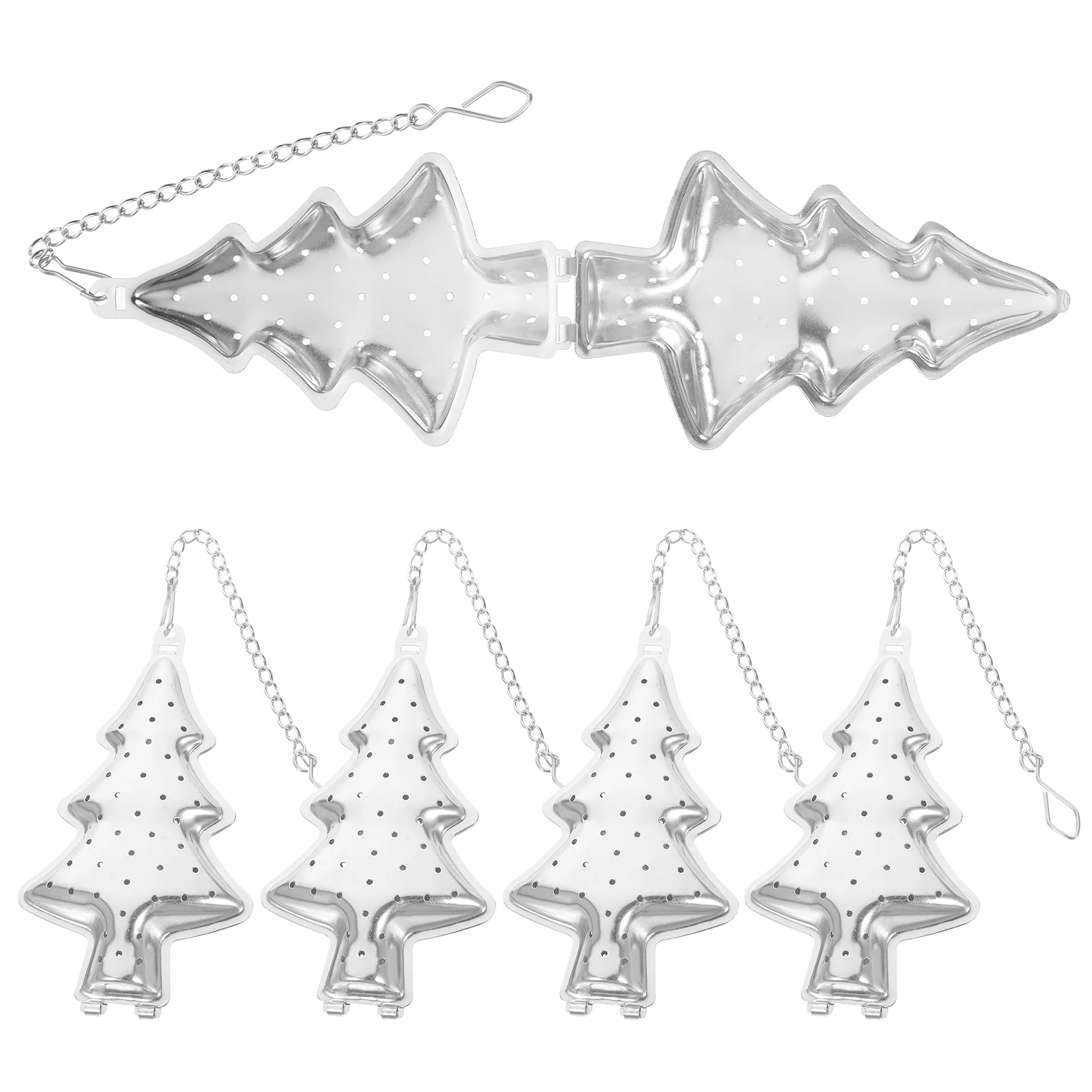 6-шт. диффузор для утечки чая с деревом гаджет изготовления заварочных изделий из