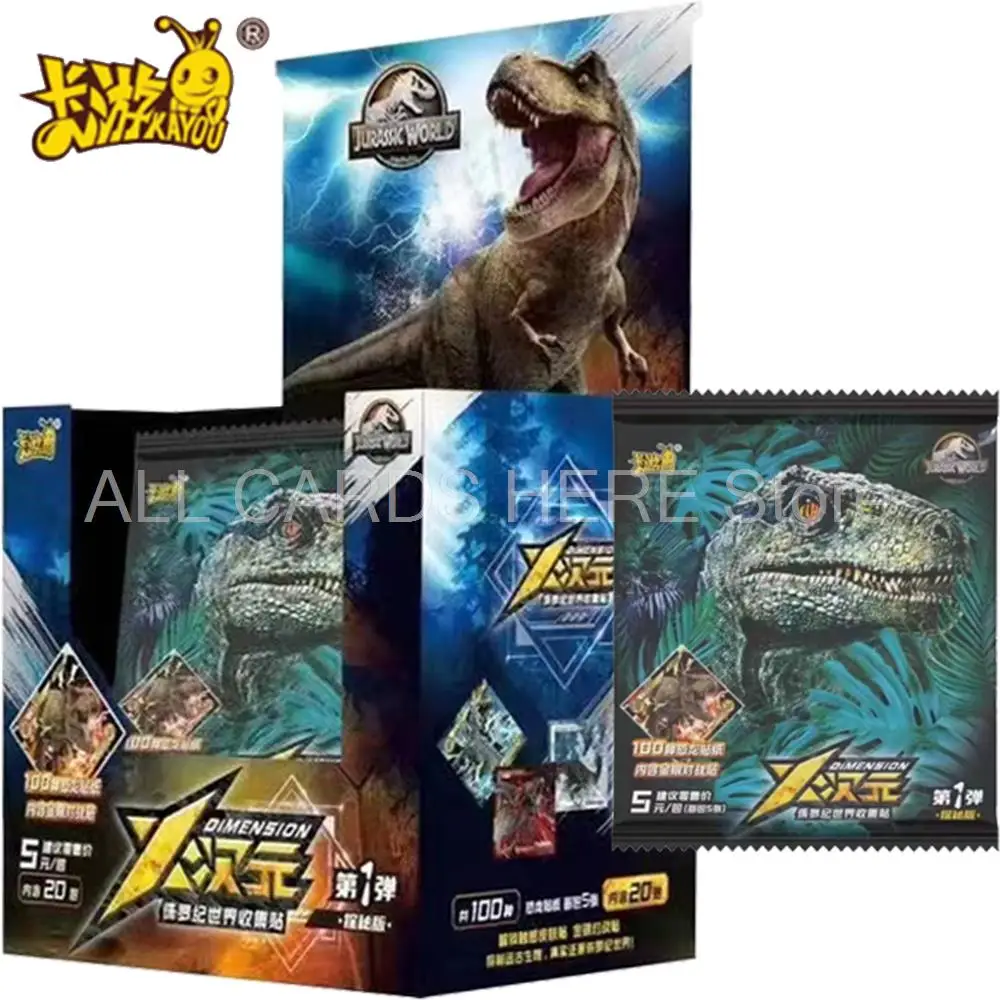 Карта Мира Юрского периода Kayou для детей, Disney 100 KAKAWOW Tom Jerry Marval Across the Spider-Verse Star Wars, детские игрушки с записью