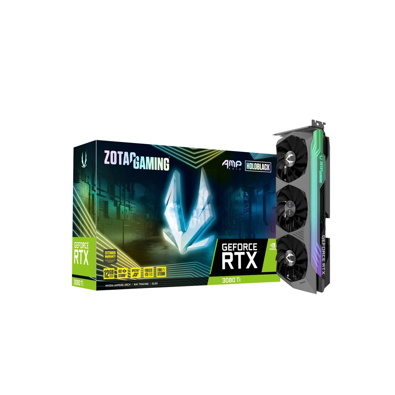 Новый запас для ZOTAC GAMING GEFORCE RTX 3080Ti AMP HOLO OC настольных игр 3080 игровые видеокарты
