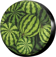 hipster green watermelon spare tire cover polyester sunscreen waterproof wheel covers for jeep trailer suv truck many vehicles