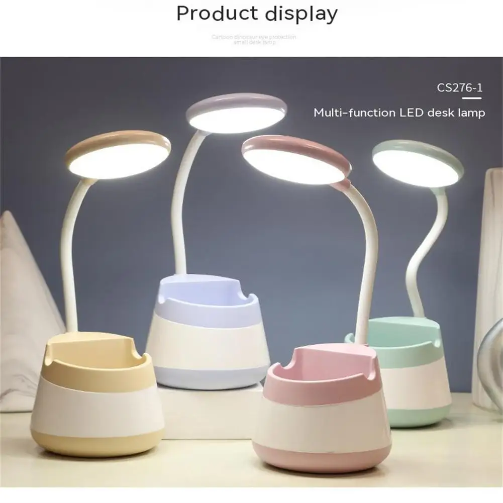 

Настольная лампа 3 в 1 с держателем для ручки