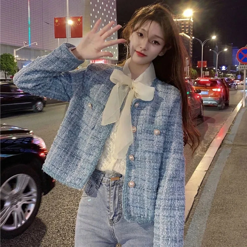 Новинка весна-осень 2023 модное женское Короткое Пальто Pure Desire Wind удобная