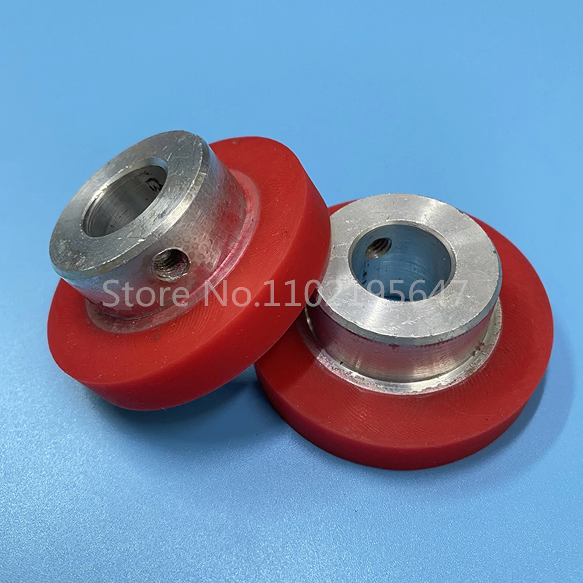 

2 Pcs Vertical Packing Machine Rubber Press Wheel For Packaging Machinery