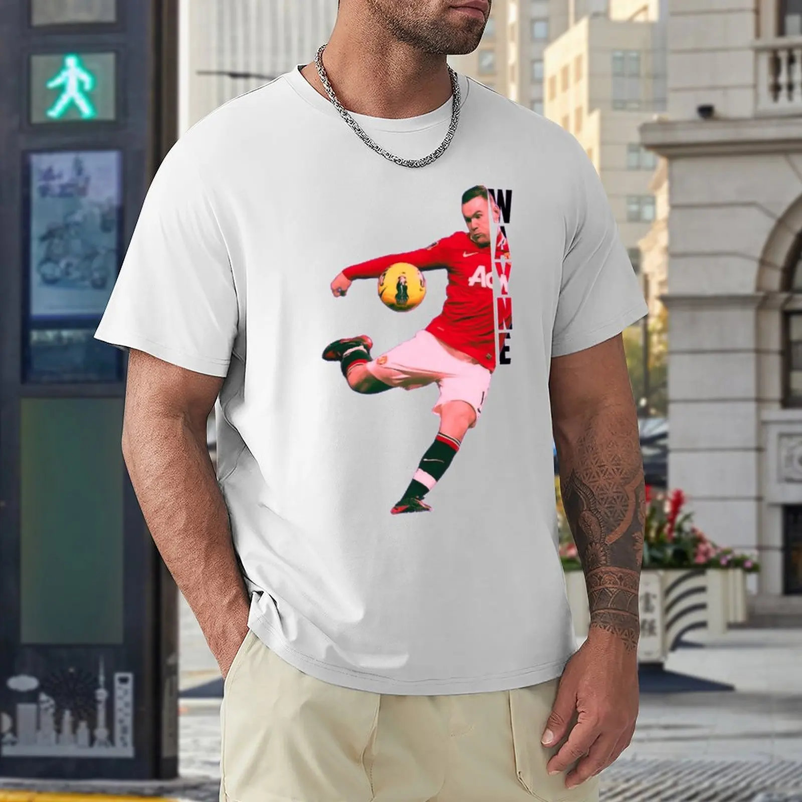 

Top Tee England 4 Waynes And Rooneys Football Team Move Cute Champion Home USA Size High Quality