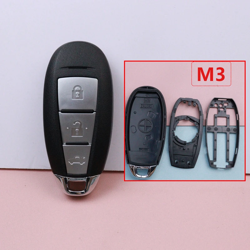 

2 3 4 кнопки автомобильный брелок для Suzuki Kizashi Swift SX4 Vitara TS001 TS003 TS007 TS008 TS009 2010-2019