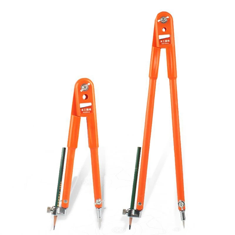 

LUDA 1 шт. Плотницкий точный карандаш компасы большой диаметр регулируемые перегородки деревообрабатывающий компас Максимальный радиус