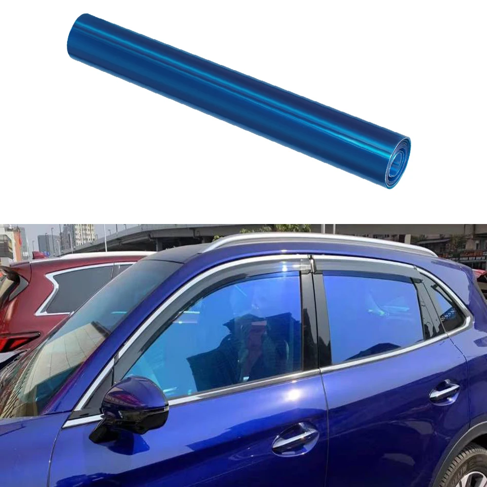 

0,75 м * 1,5 м защитная пленка хамелеон для переднего стекла автомобиля VLT 50% Солнцезащитная пленка для лобового стекла солнцезащитный козырек д...