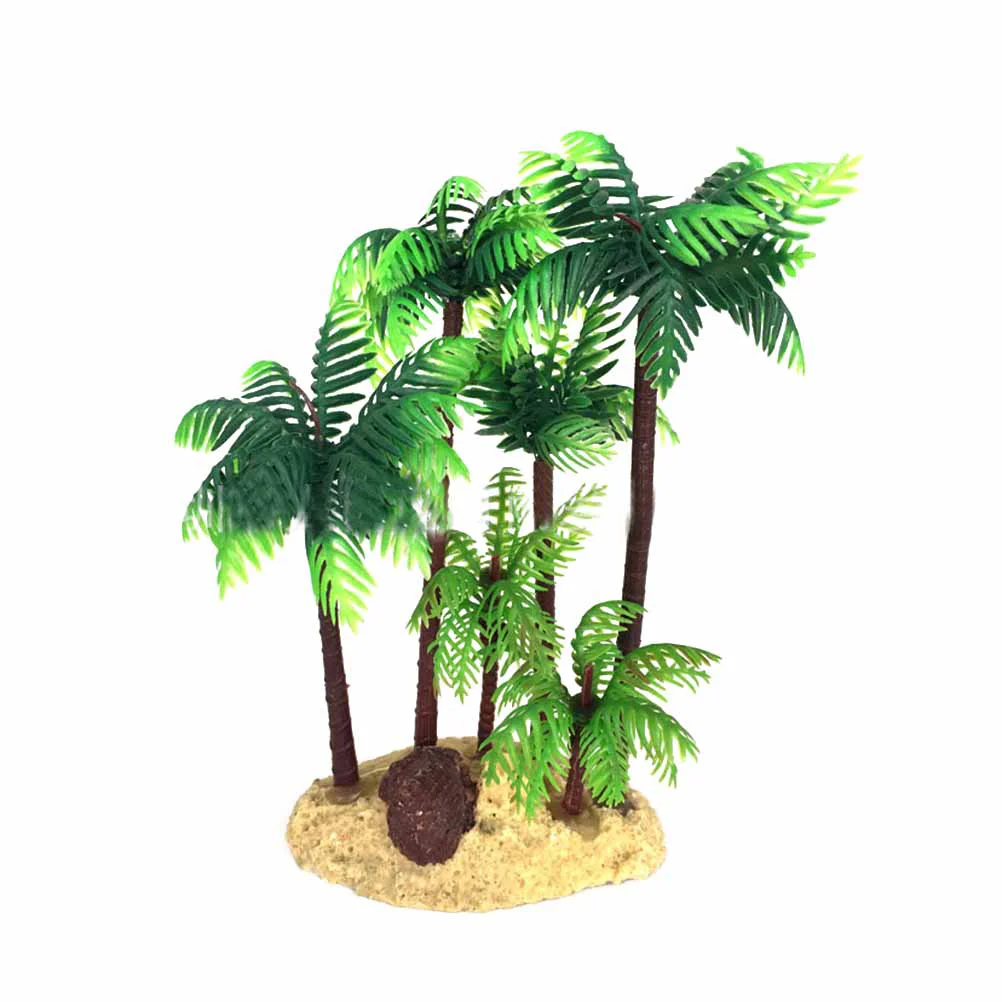 

14cm Underwater Plants Miniature Terrarium Plants Artificial Miniature Tree Tank Ornament