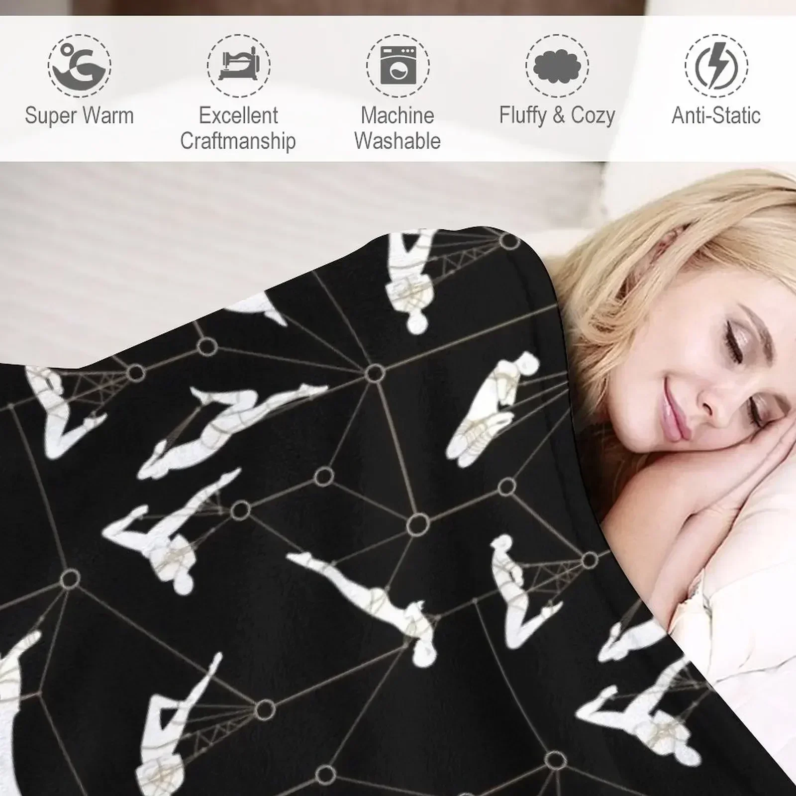 Шибари плед флис