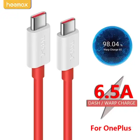 6,5a Oneplus Type C для деформации зарядного кабеля типа C для 10Pro 9RT 9Pro Dash Charge USB C провод для 8 7 Pro 7t Быстрый Chagring для Oppo
