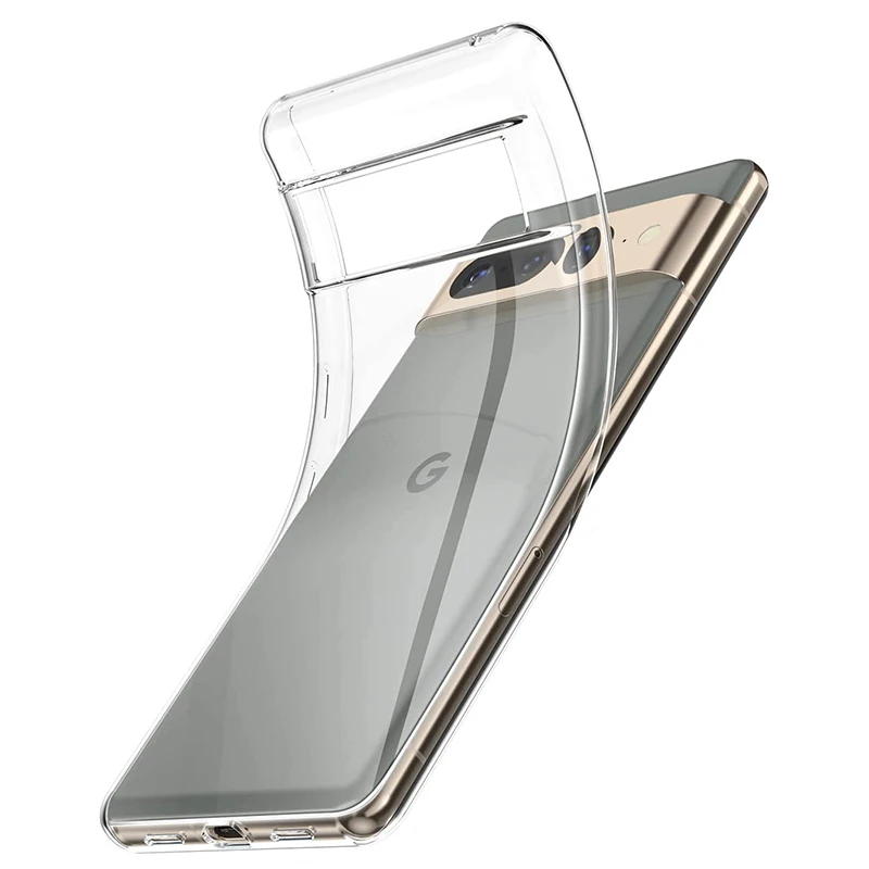 Кристаллический ультратонкий прозрачный силиконовый мягкий чехол для Google Pixel 9 8 7