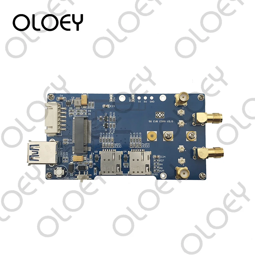 

Raspberry Pi 5G Плата расширения для Quectel RM500-AE Huawei MH5000 Qualcomm Snapdragon X55 макетная плата