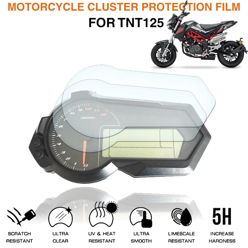

Защитная пленка из ТПУ для мотоциклетных счетчиков BENELLI TNT135 TNT125(BJ125-3E), 2 шт.