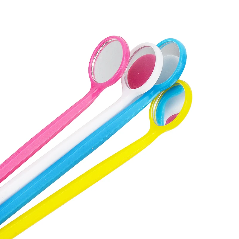 5 шт. зеркало для макияжа с пластиковой ручкой