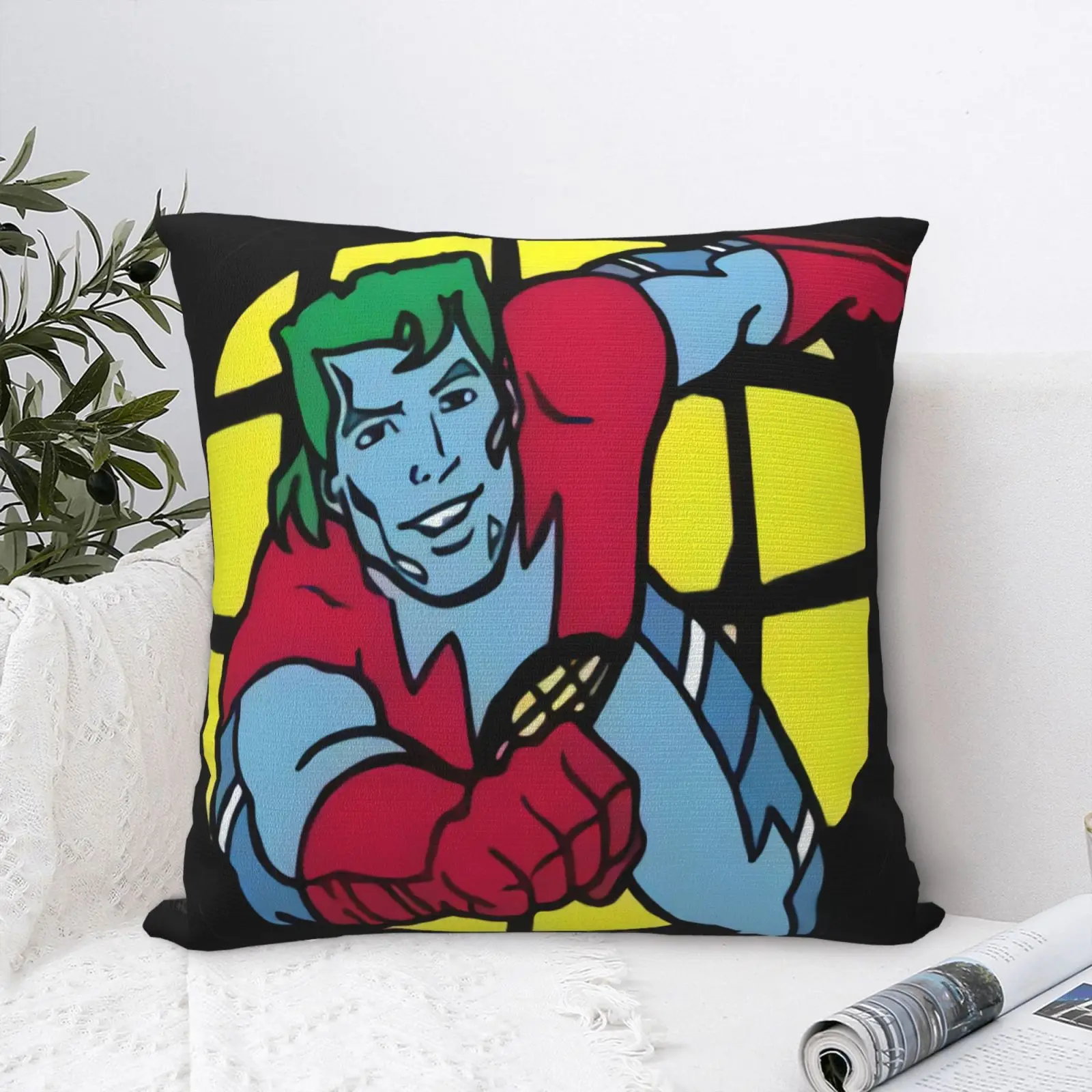 

Наволочка Captain Planet 90S с супергероями 326, чехол для подушки, мягкие декоративные Наволочки на молнии