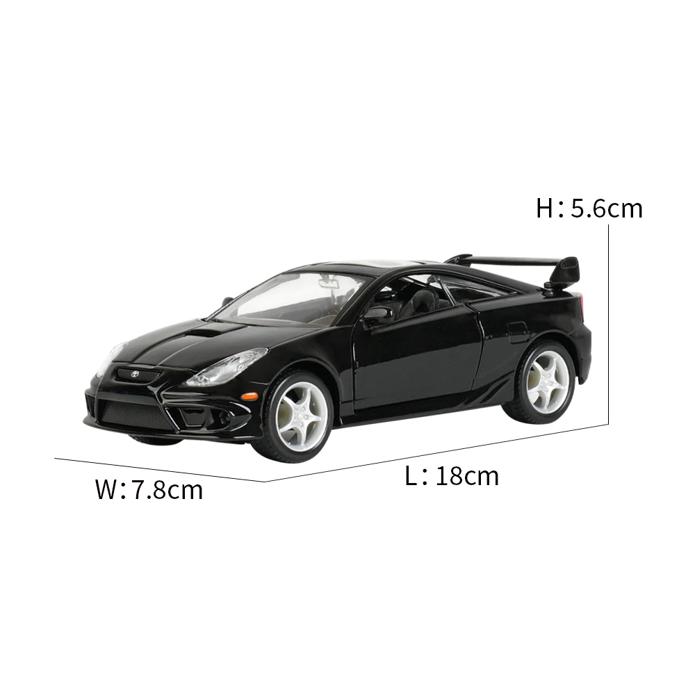 Фото Maisto 1:24 2004, Toyota Celica GT-S, статическая литая под давлением машина, Коллекционная модель автомобиля, игрушки №3