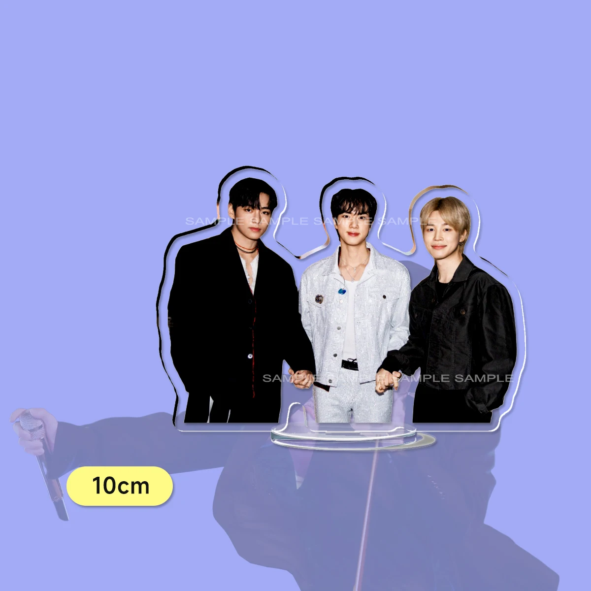 Прозрачная акриловая подставка для фигурок