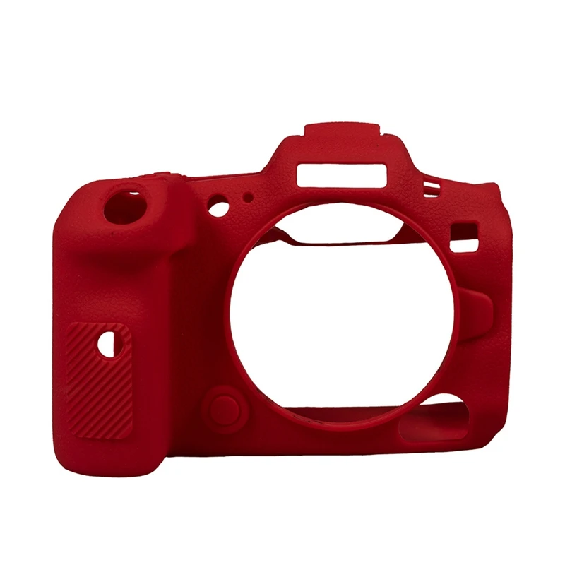 

Camera Silicone Protective Case Suitable For Canon R5C Full Frame R5C Mirrorless Camera Red