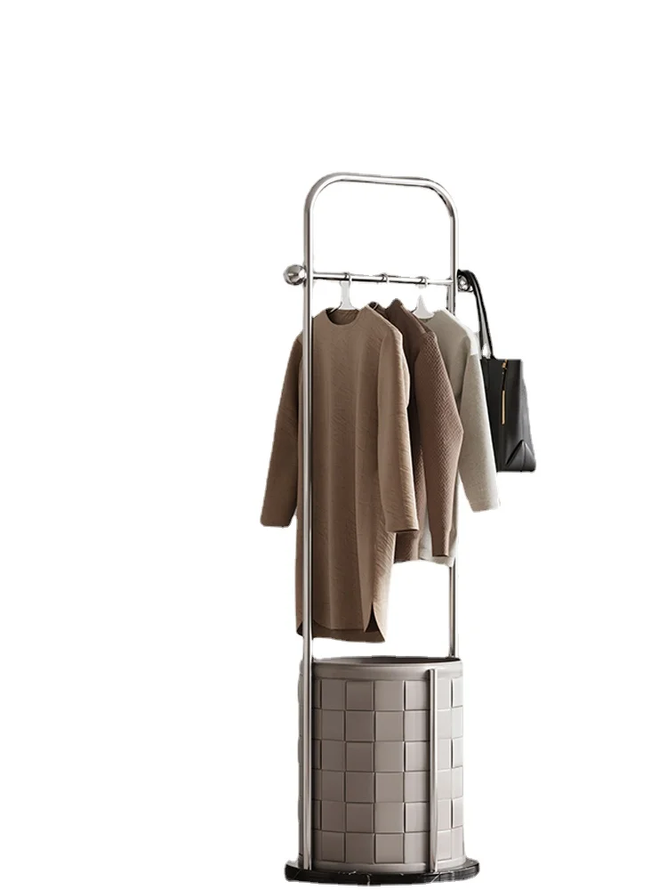 

YY Dirty Clothes Basket Floor Hanger Bedroom Durable Hang Drying
