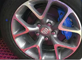 

Blue Brake Caliper Covers Front And Rear BIG & MEDIUM 4pcs HIGH QUALITY