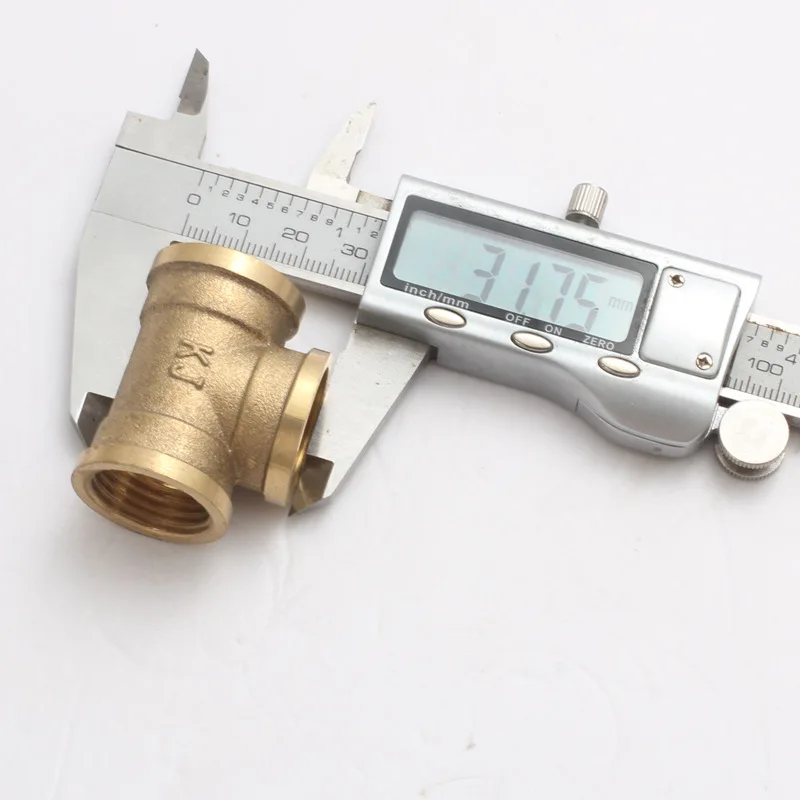 1 шт. Сантехнический латунный фитинг для труб с внутренней резьбой 1/2 дюйма BSP