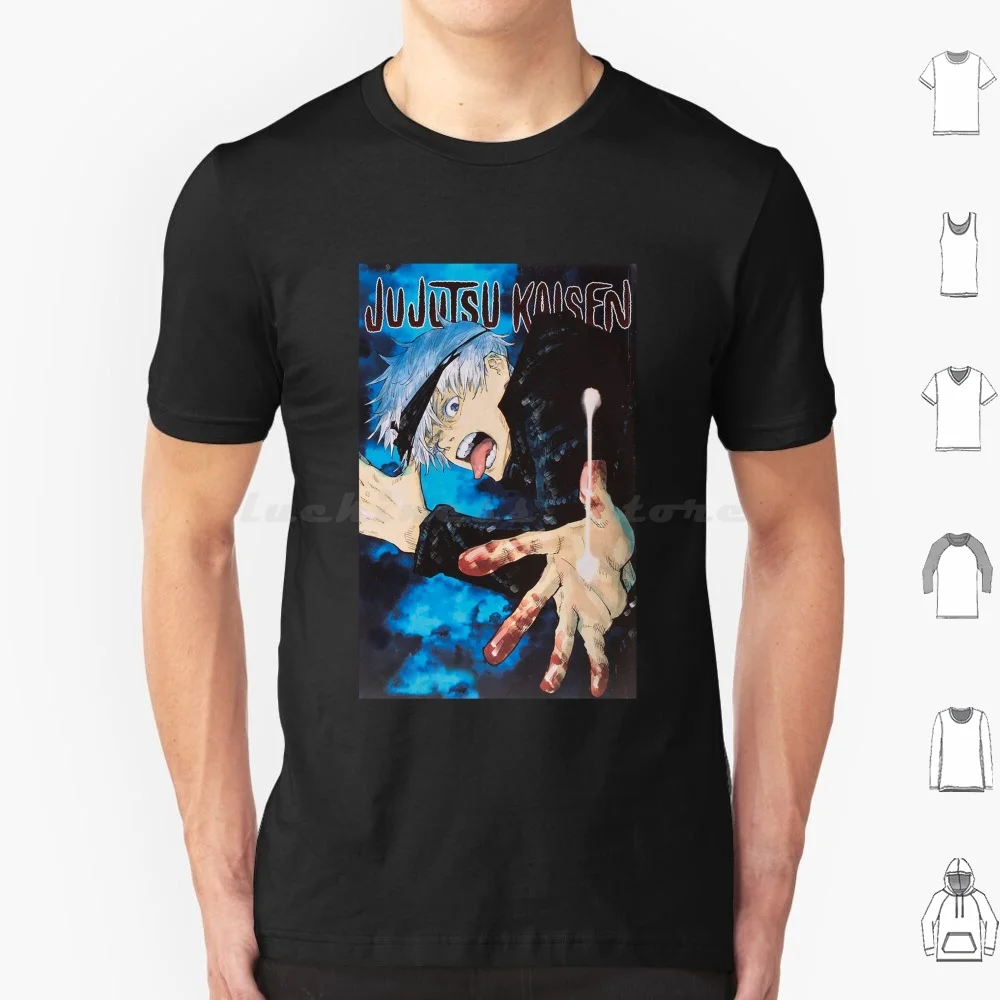 Футболка Jujutsu'Special-манга 6Xl хлопковая крутая футболка аниме Jjk манга годжо