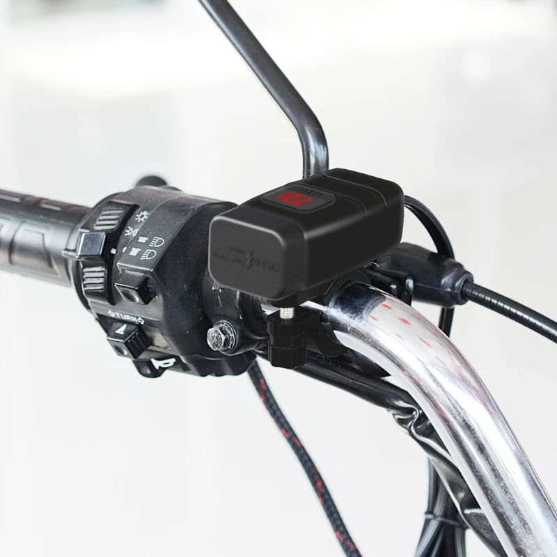 

Водонепроницаемая 30 Вт PD Type-C 18 Вт QC3.0 USB-розетка для мотоцикла - Прямая поставка