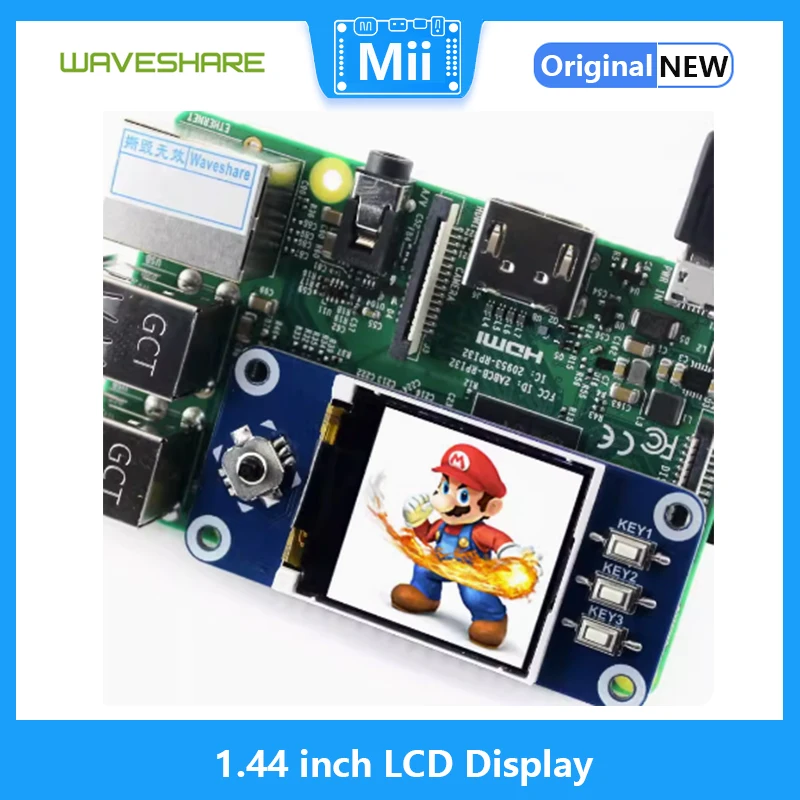 Дисплей для Raspberry Pi 2B/3B/3B +/Zero W 1 44x128 пикселей
