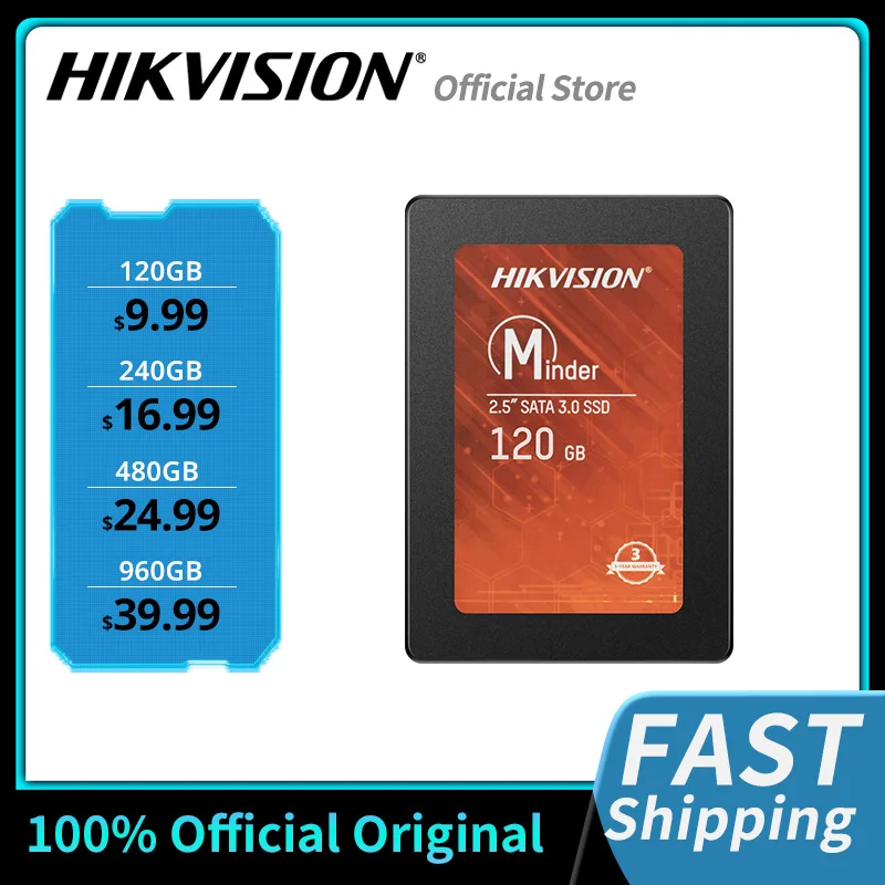 Ssd-накопитель HIKVISION, 2,5 дюйма, sata 3,0, 512 ГБ, 2 ТБ, 120 ГБ, 240 ГБ, 480 ГБ
