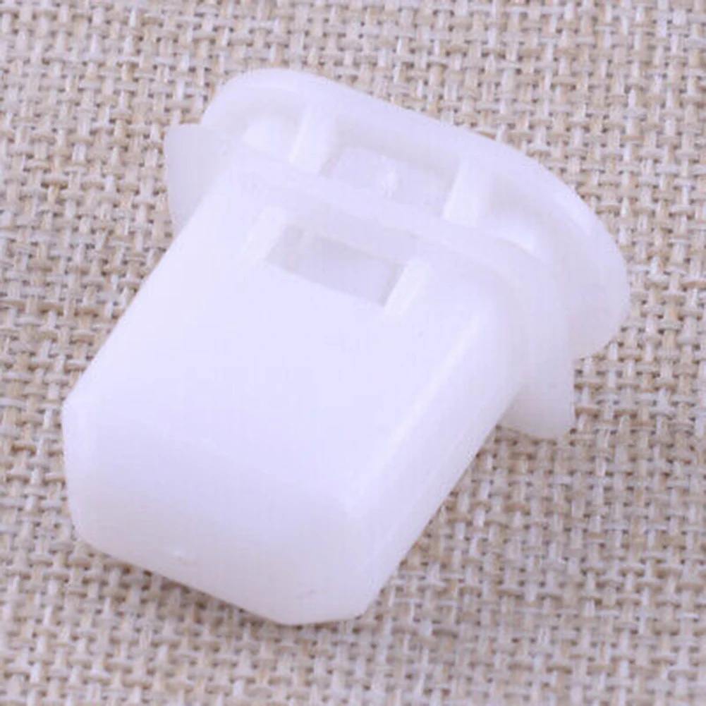 

2Pcs Car Rear Seat Cushion Clip Seat Buckle Fixing Card 244377892 72693-12080 White Nylon For Toyota For Lexus High Quality