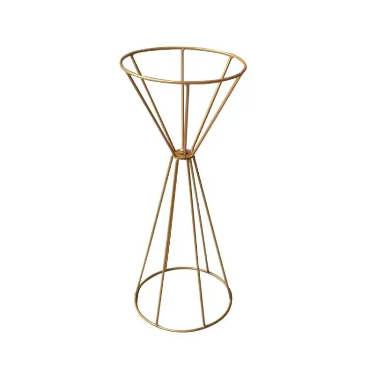 

70 см/50 см цветочные вазы Золотые/белые подставки для цветов Металлические дорожные свинцовые Свадебные фотостеллажи для украшения вечевеч...