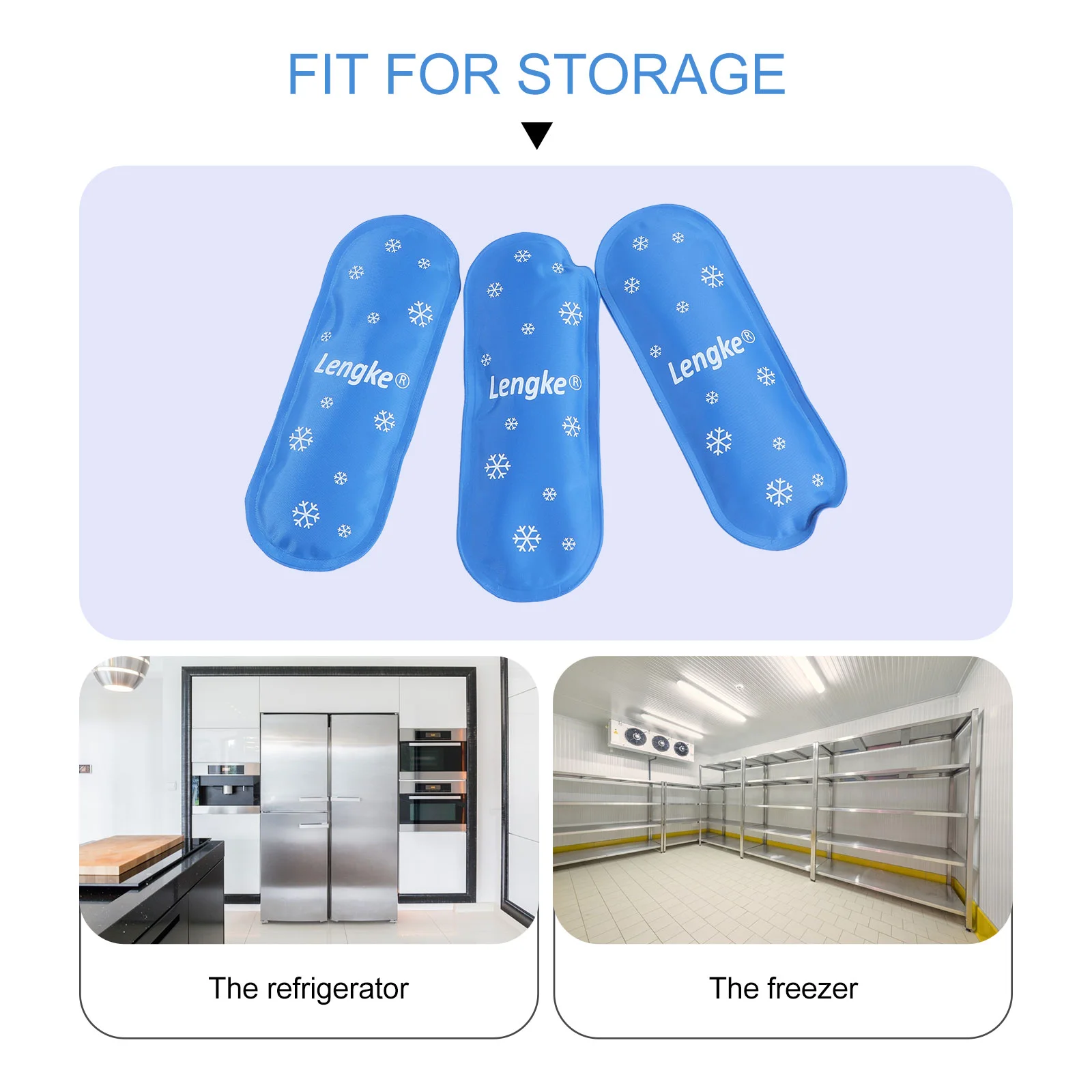 3 шт. многоразовые мешки для охлаждения инсулина |