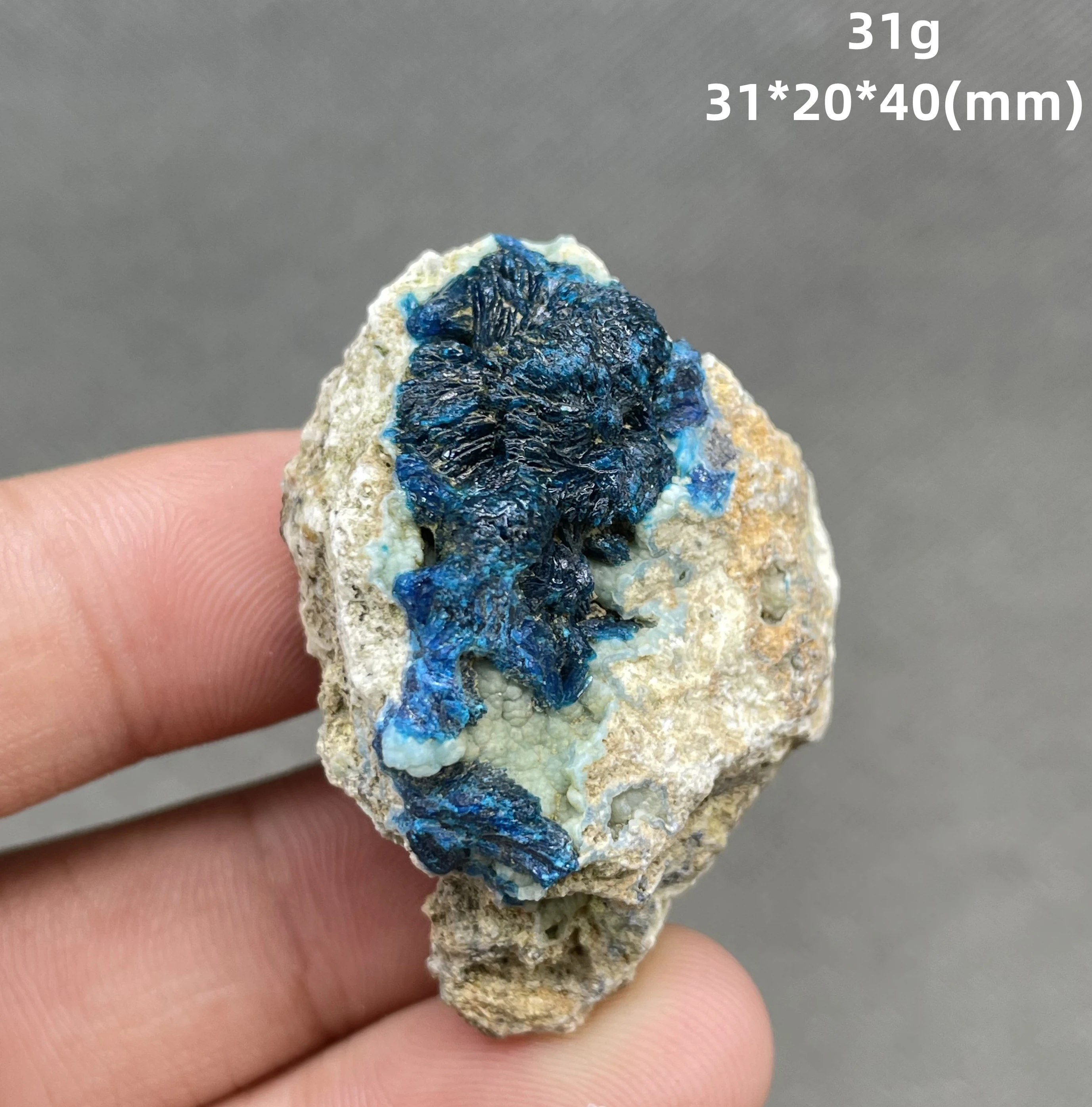 

Редкий! 100% натуральный минеральный образец Veszelyite, руда, кристалл, камни и кристаллы, кварц