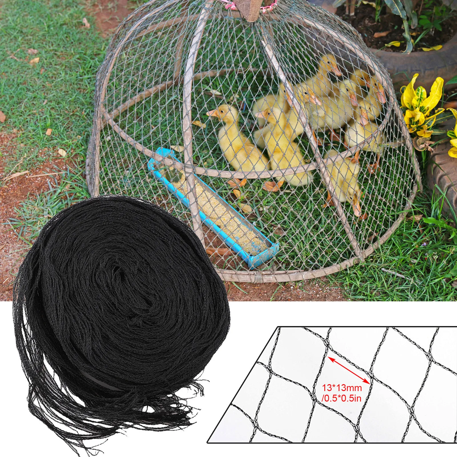 

Anti Bird Netting Net Garden fence and Crops Protective Fencing Mesh Anti Bird Deer Cat Dog Chicken Net Pond Netting Skimmer