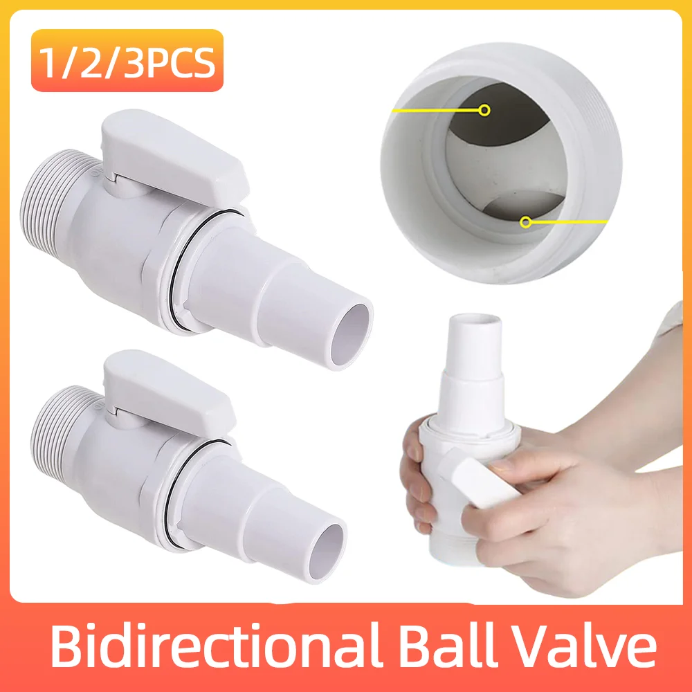 Двухходовой Шаровой Кран Для Бассейна 1