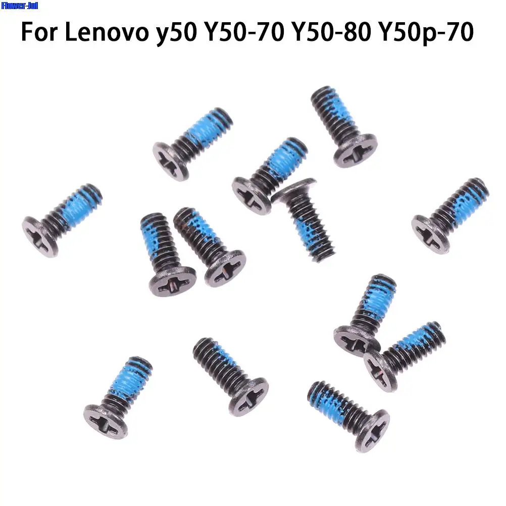 

13PCS/Set Laptop Accessories Screws For Lenovo y50 Y50-70 Y50-80 Y50p-70 Bottom Case Base Cover Lower Case
