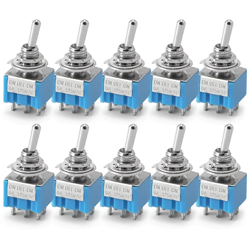 

Миниатюрные переключатели ВКЛ-ВЫКЛ/ВКЛ-ВКЛ MTS-102 103 202 203