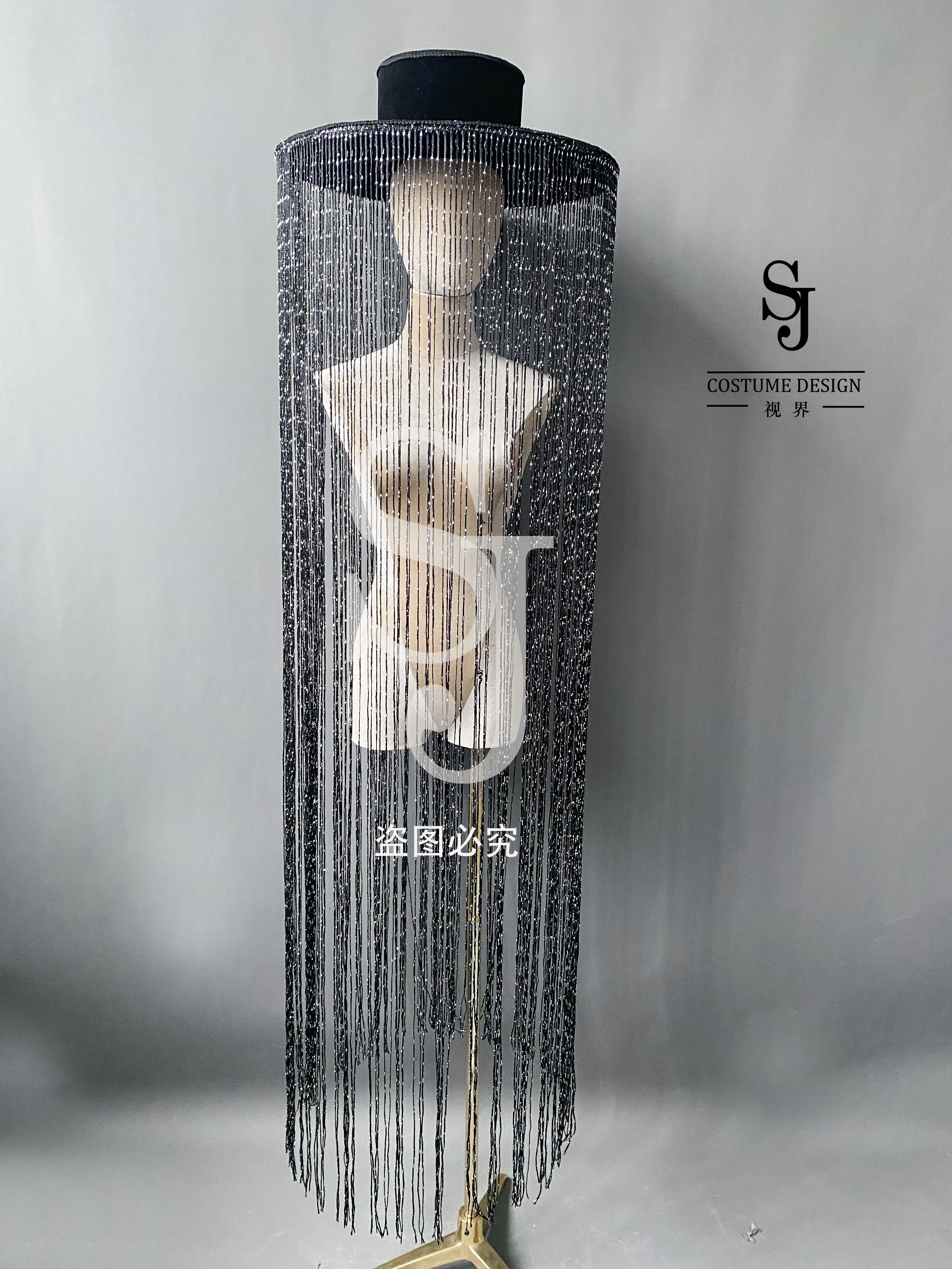 Новая Большая шляпа для шоу роскошный женский певец сценический костюм танцор