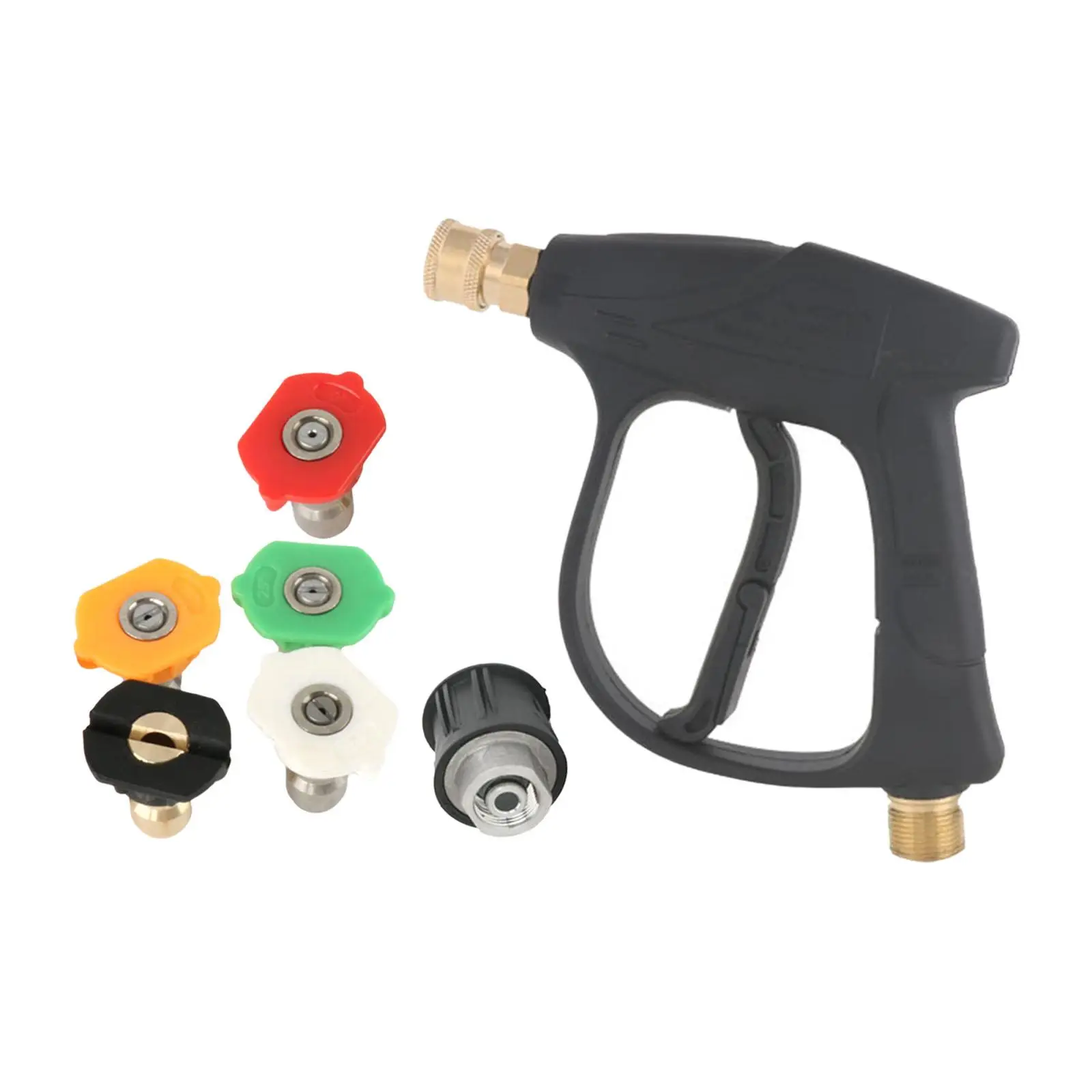 

Pressure Washer Quick Release with Adapter 1/4" for Garden RV Cleaning