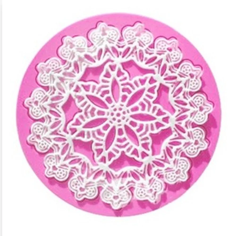 Креативная круглая силиконовая форма сделай сам для помадки украшение торта