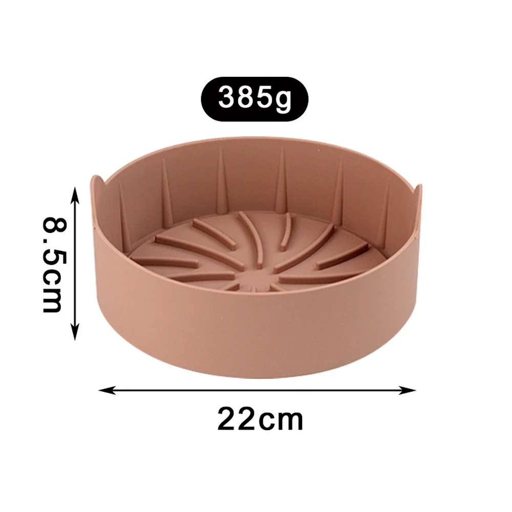 Air Fryer Silicone Pot Grill Pan Multifunctional Mat Instant Steamers Round Square 22cm 20.5cm 19cm 16cm Ninja | Дом и сад