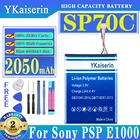 Аккумулятор SP70C на 2050 мА  ч для Sony PSP E1000, PSP E1002, PSP E1004, PSP E1008, беспроводная импульсная гарнитура 7,1
