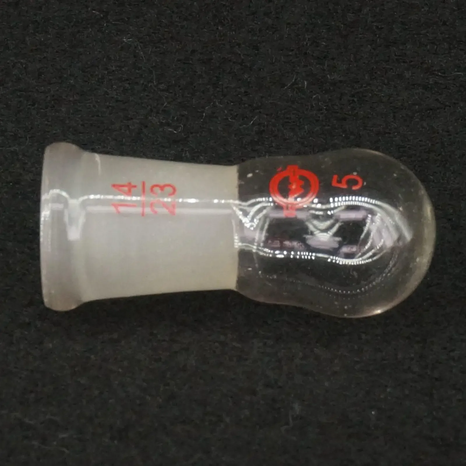 

Лабораторная стеклянная колба Quickfit 14/23 5 мл