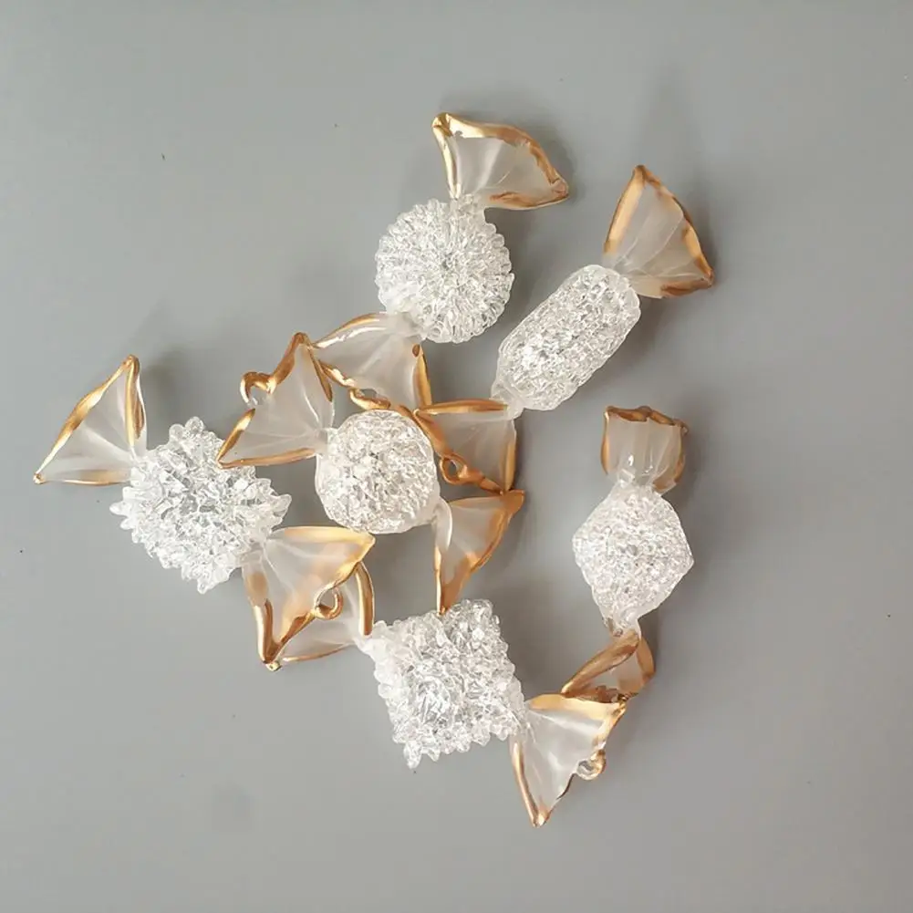 

High Quality 6 Styles Unfading Creative Desktop Christmas Sweets Decor for Party Candy Model Ornament Sweets