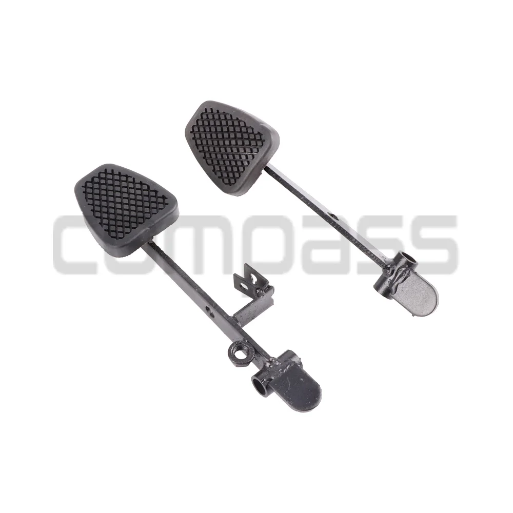 

Brake and Gas Pedals Brake Accelerator Fuel ATV Pedals for Quad Go Kart UTV ATV Quad Skid Pedals Gas Brake Pedals Accessories