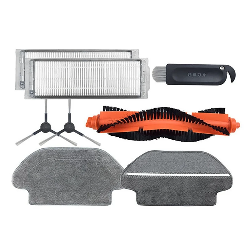 

Main Roller Side Brush Filter Mop Cloth For Xiaomi Mijia STYJ02YM VXVC01-JG Robotic Spare Parts For Xiaomi Accessories