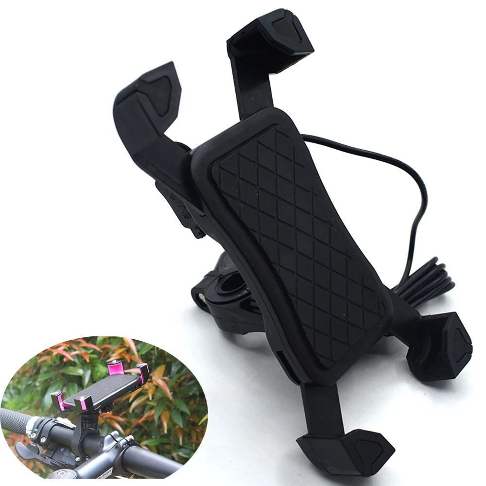 

Universal Motorcycle USB Charger Stand Mobile Phone Stand Mobile Stand For Kawasaki Z800 Z900 Z1000 Ninja 250 300 400 650 1000