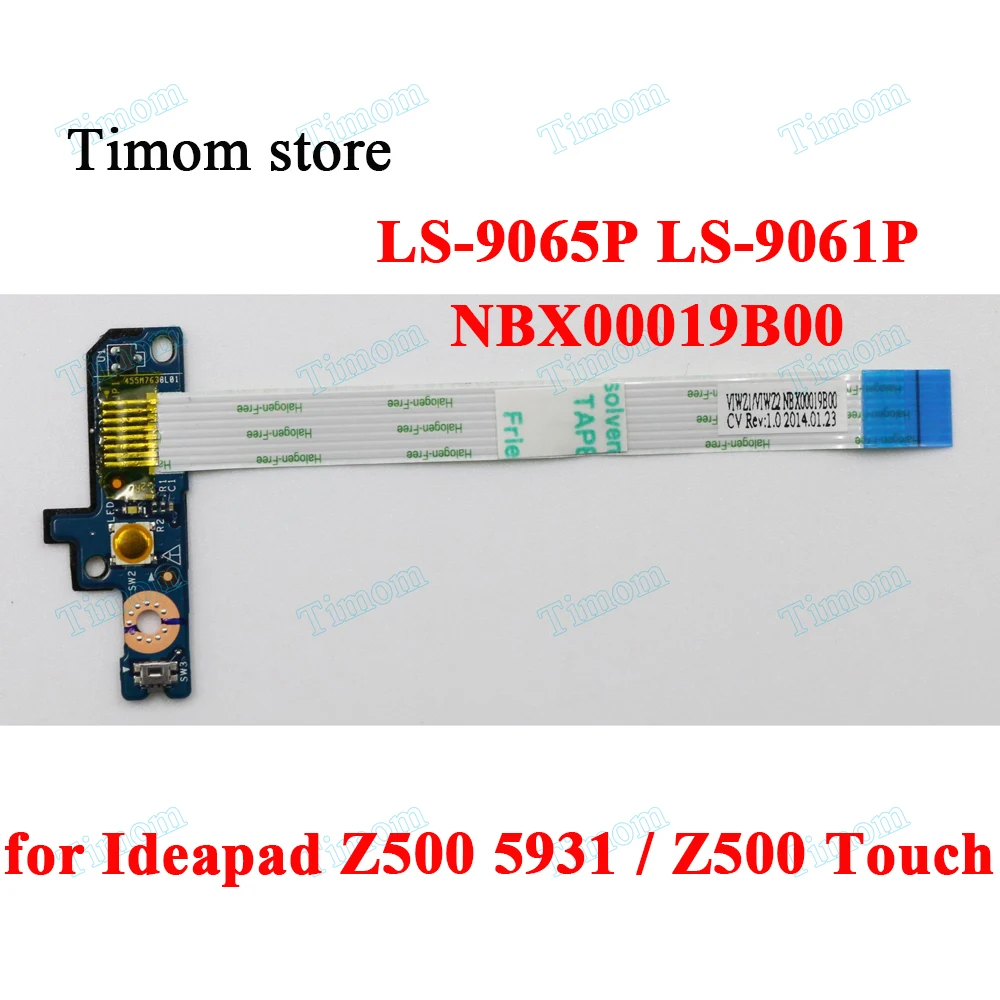 LS-9065P LS-9061P VIWZ2 плата питания с кабелем для Ideapad Z500 5931 Lenovo Touch 6883 FRU 90001771 NBX00019B00 |
